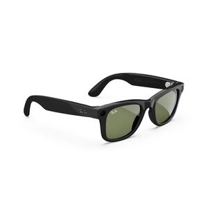 Ray-Ban Black and Green Wearable Glasses NWT